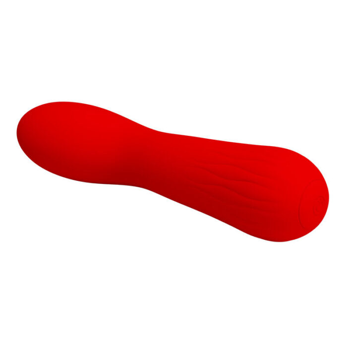 PRETTY LOVE - FAUN VIBRADOR RECARGABLE ROJO - CandyHot - Foto 4