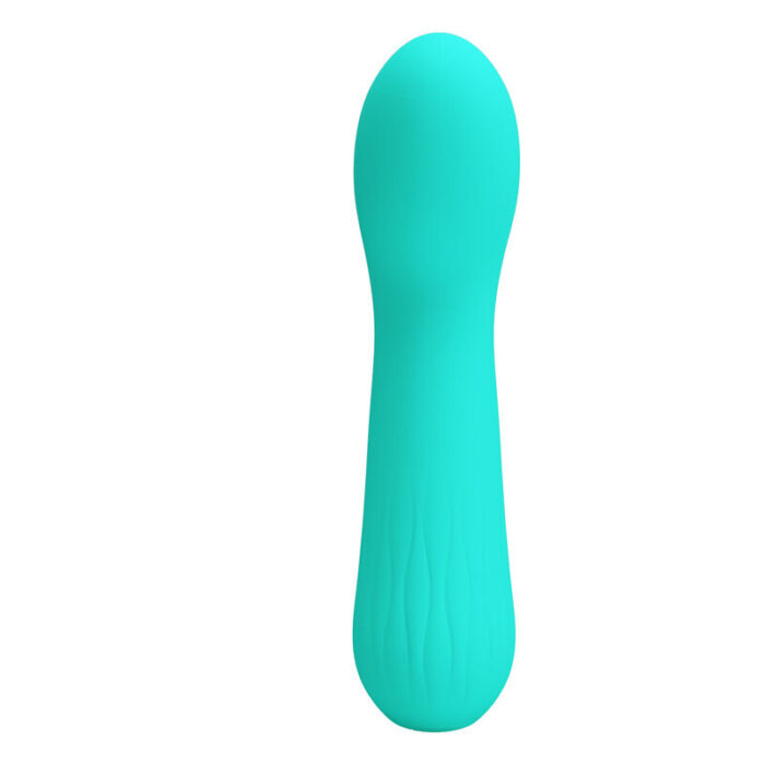 PRETTY LOVE - FAUN VIBRADOR RECARGABLE VERDE AGUA - CandyHot - Foto 2