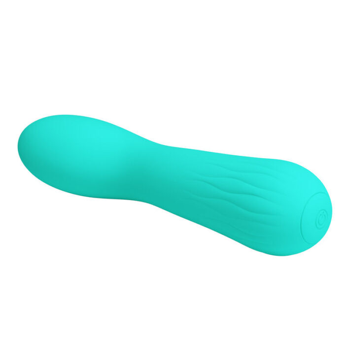 PRETTY LOVE - FAUN VIBRADOR RECARGABLE VERDE AGUA - CandyHot - Foto 4