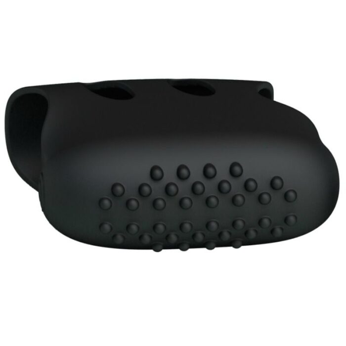 PRETTY LOVE - FLIRTATION DEDAL CON VIBRACIÓN STEWARD NEGRO - CandyHot - Foto 4