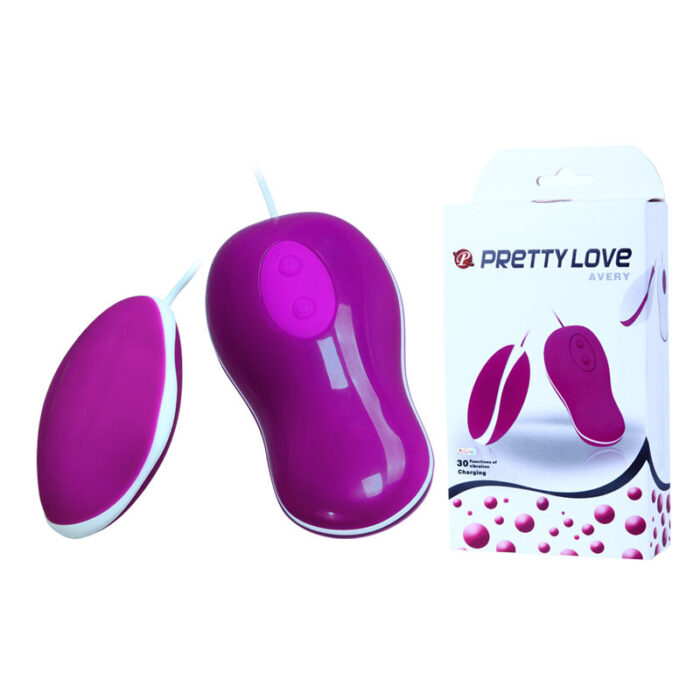 PRETTY LOVE - FLIRTATION HUEVO VIBRADOR CON CONTROL REMOTO AVERY - CandyHot - Foto 1