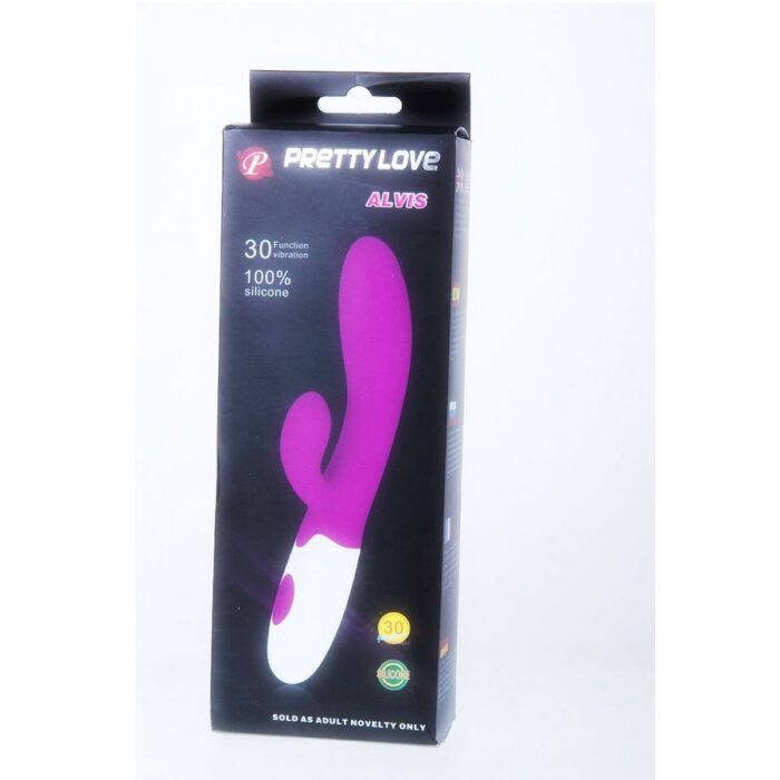 PRETTY LOVE - FLIRTATION VIBRADOR CON ESTIMULADOR CLITORIS ALVIS - CandyHot - Foto 1