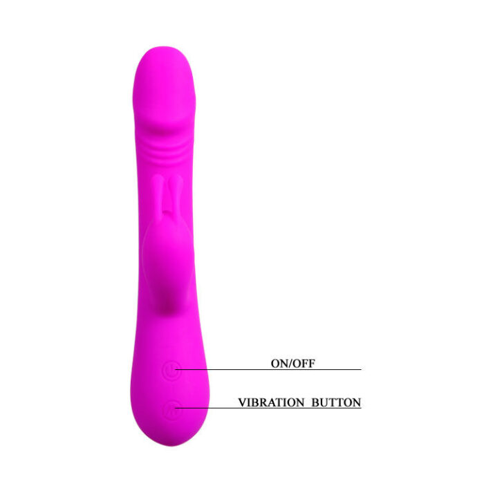 PRETTY LOVE - FLIRTATION VIBRADOR CON RABBIT CLEMENT - CandyHot - Foto 6