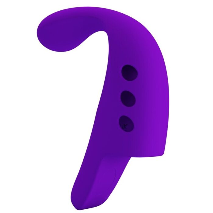 PRETTY LOVE - GORGON VIBRADOR DE DEDO RECARGABLE MORADO - CandyHot - Foto 4