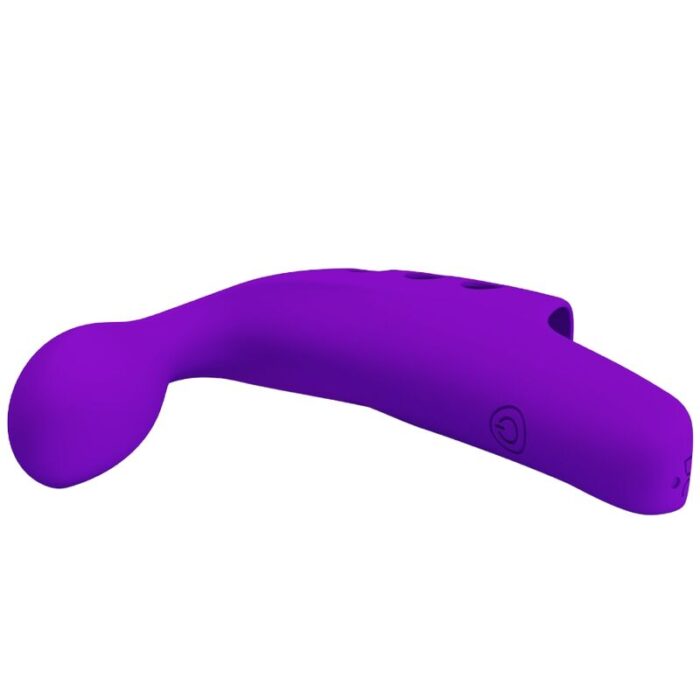 PRETTY LOVE - GORGON VIBRADOR DE DEDO RECARGABLE MORADO - CandyHot - Foto 5