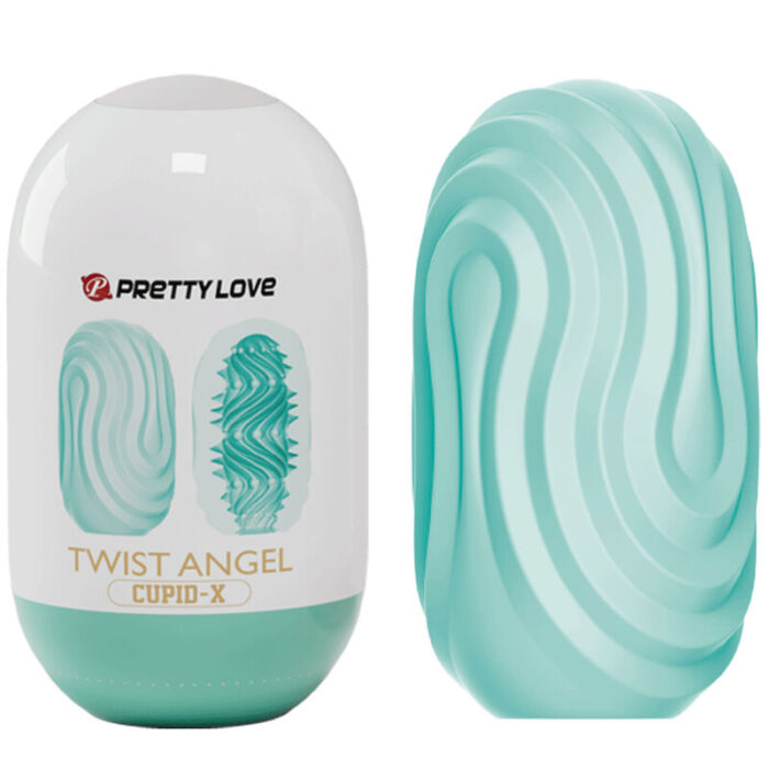 PRETTY LOVE - HUEVO MASTURBADOR TWIST ANGEL CUPID - CandyHot - Foto 1