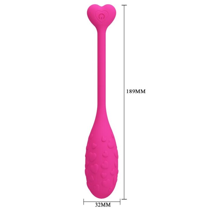 PRETTY LOVE - HUEVO VIBRADOR PESCADOR ROSA CONTROLADO POR APP - CandyHot - Foto 4