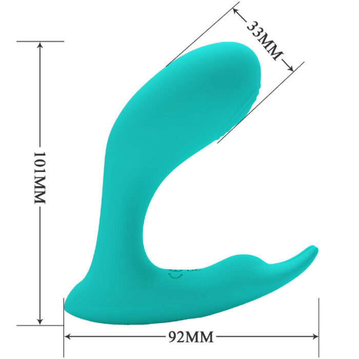 PRETTY LOVE - IDABELLE VIBRATION & PULSATION CONTROL REMOTO AZUL - CandyHot - Foto 4