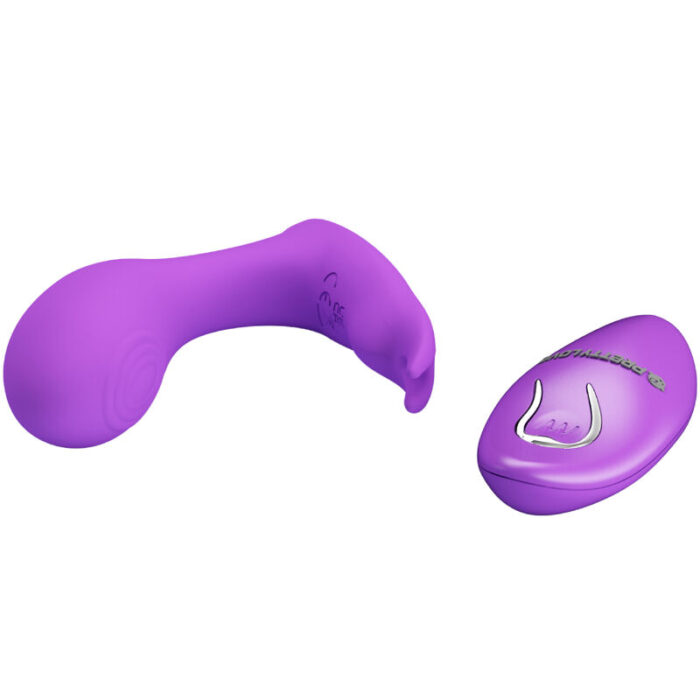 PRETTY LOVE - IDABELLE VIBRATION & PULSATION CONTROL REMOTO VIOLETA - CandyHot - Foto 3