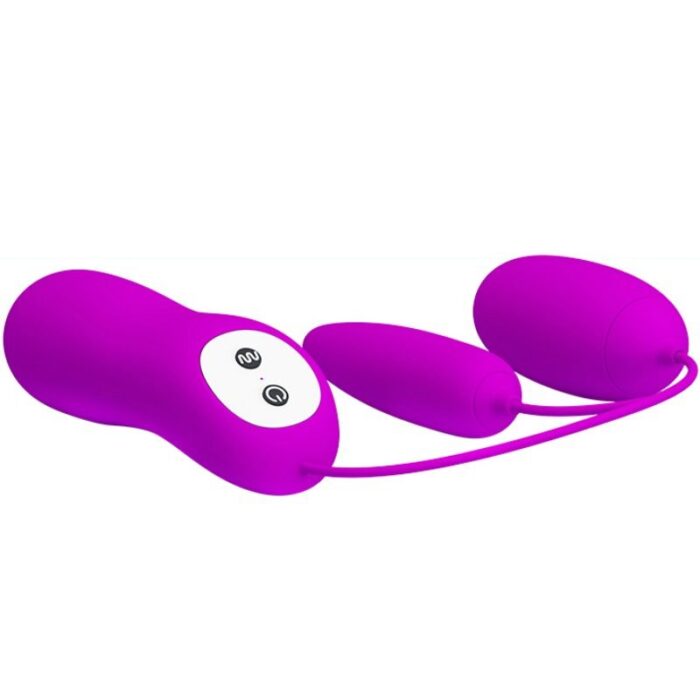 PRETTY LOVE - IRMA HUEVO VIBRADOR DOBLE - CandyHot - Foto 2