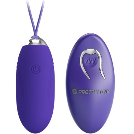 PRETTY LOVE - JENNY YOUTH HUEVO VIBRADOR CONTROL REMOTO VIOLETA - CandyHot - Foto 1