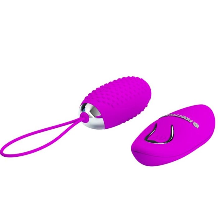 PRETTY LOVE - JOANNA HUEVO VIBRADOR CONTROL REMOTO 12 MODOS - CandyHot - Foto 4