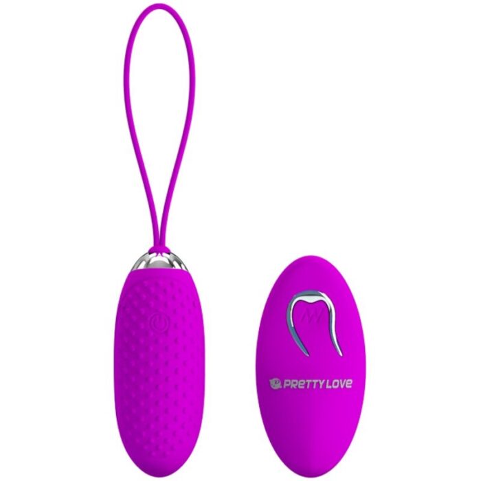 PRETTY LOVE - JOANNA HUEVO VIBRADOR CONTROL REMOTO 12 MODOS - CandyHot - Foto 1