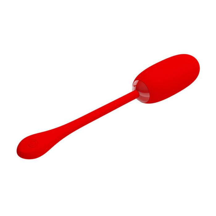 PRETTY LOVE - JULIUS HUEVO VIBRADOR IMPERMEBLE & RECARGABLE ROJO - CandyHot - Foto 2