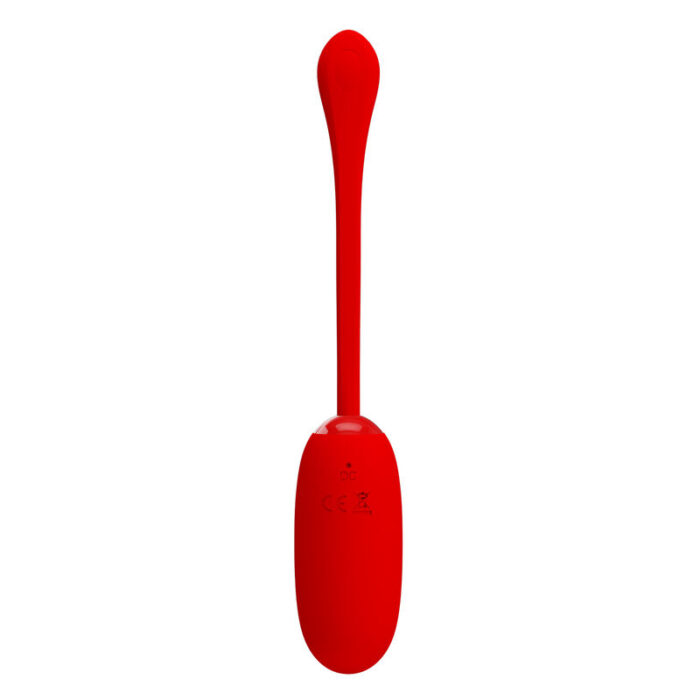 PRETTY LOVE - JULIUS HUEVO VIBRADOR IMPERMEBLE & RECARGABLE ROJO - CandyHot - Foto 3