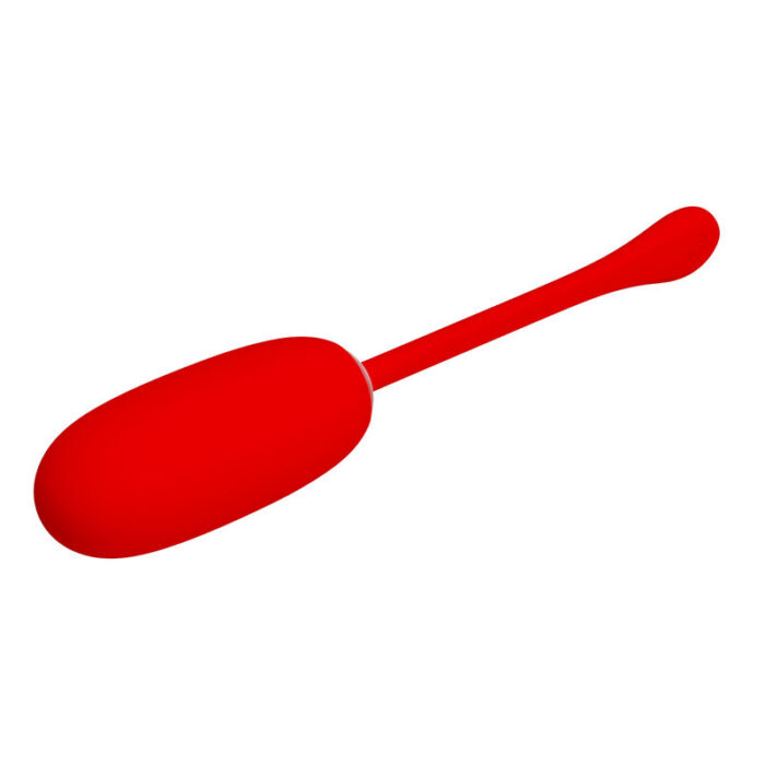 PRETTY LOVE - JULIUS HUEVO VIBRADOR IMPERMEBLE & RECARGABLE ROJO - CandyHot - Foto 4