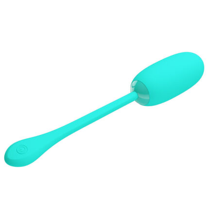 PRETTY LOVE - JULIUS HUEVO VIBRADOR IMPERMEBLE & RECARGABLE VERDE AGUA - CandyHot - Foto 2
