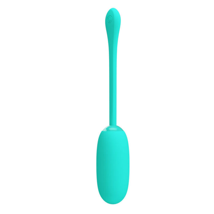 PRETTY LOVE - JULIUS HUEVO VIBRADOR IMPERMEBLE & RECARGABLE VERDE AGUA - CandyHot - Foto 3