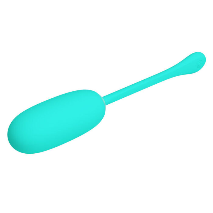 PRETTY LOVE - JULIUS HUEVO VIBRADOR IMPERMEBLE & RECARGABLE VERDE AGUA - CandyHot - Foto 4