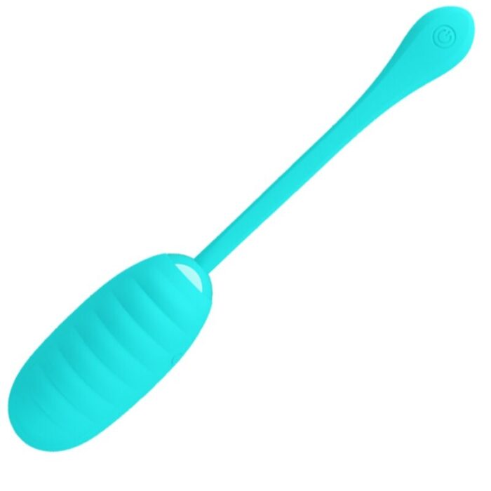 PRETTY LOVE - KIRK HUEVO VIBRADOR RECARGABLE VERDE CLARO - CandyHot - Foto 2
