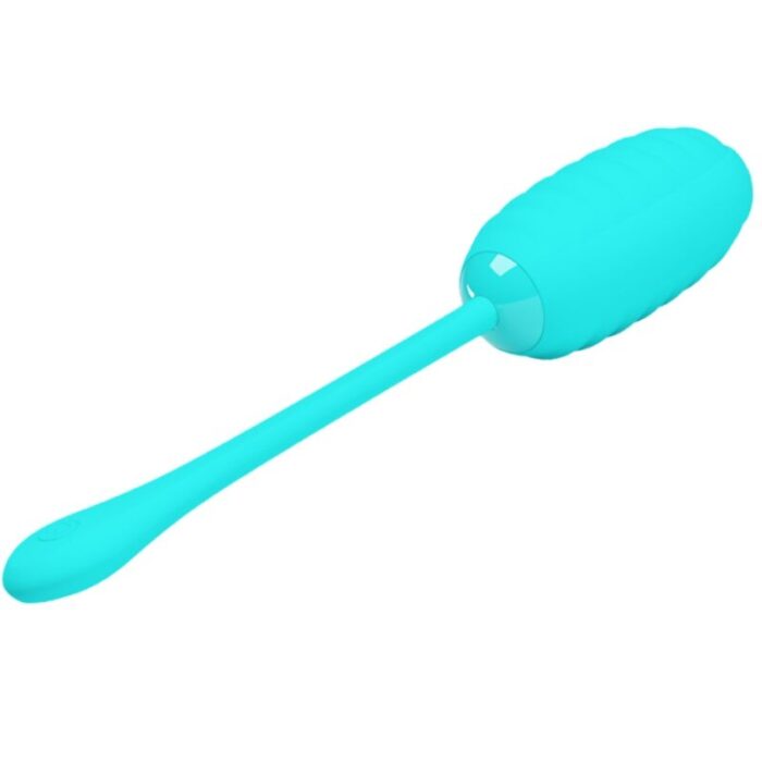 PRETTY LOVE - KIRK HUEVO VIBRADOR RECARGABLE VERDE CLARO - CandyHot - Foto 4