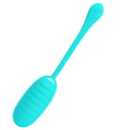 PRETTY LOVE - KIRK HUEVO VIBRADOR RECARGABLE VERDE CLARO - CandyHot - Foto 1