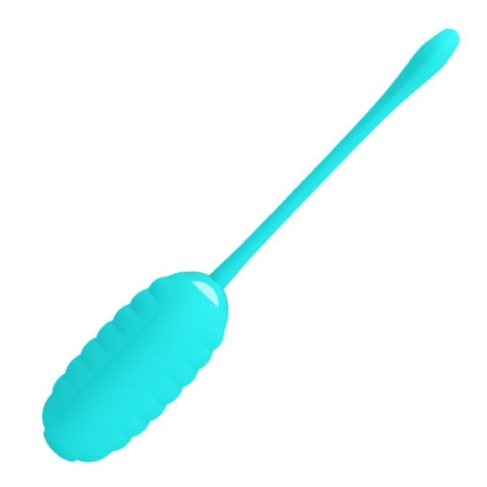 PRETTY LOVE - KIRK HUEVO VIBRADOR RECARGABLE VERDE CLARO - CandyHot - Foto 6