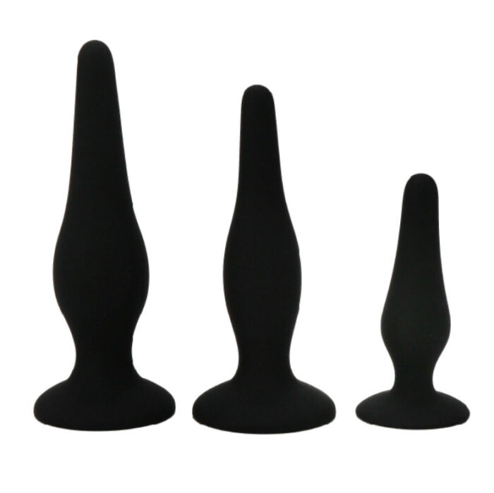 PRETTY LOVE - KIT INICIACION ANAL PLUGS SILICONA - CandyHot - Foto 3