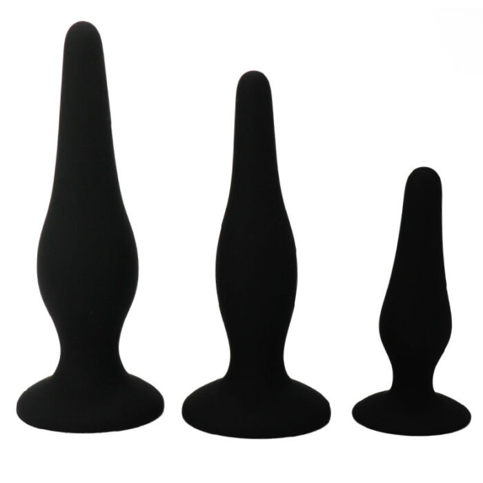 PRETTY LOVE - KIT INICIACION ANAL PLUGS SILICONA - CandyHot - Foto 1