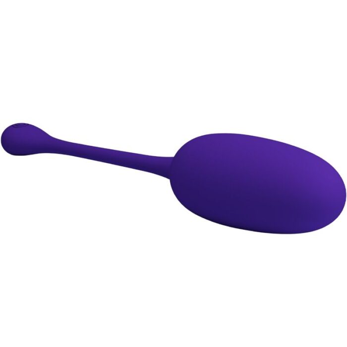 PRETTY LOVE - KNUCKER HUEVO VIBRADOR RECARGABLE LILA - CandyHot - Foto 3