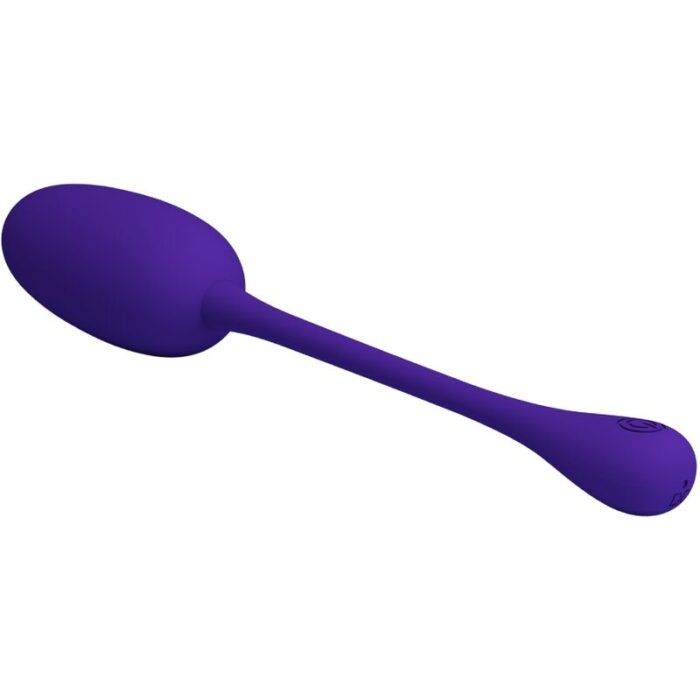 PRETTY LOVE - KNUCKER HUEVO VIBRADOR RECARGABLE LILA - CandyHot - Foto 4