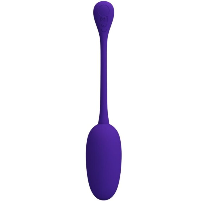 PRETTY LOVE - KNUCKER HUEVO VIBRADOR RECARGABLE LILA - CandyHot - Foto 5
