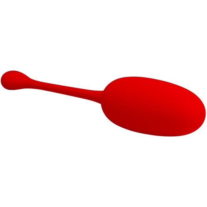 PRETTY LOVE - KNUCKER HUEVO VIBRADOR RECARGABLE ROJO - CandyHot - Foto 3