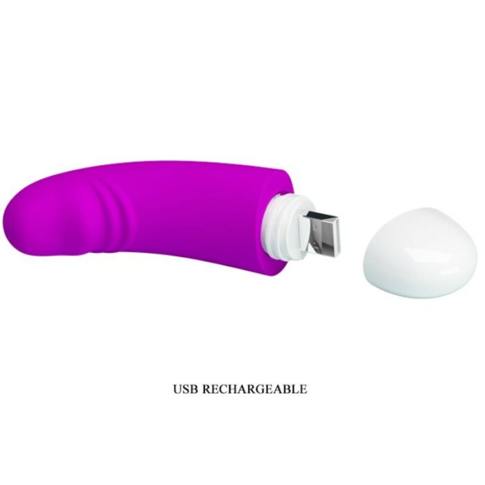 PRETTY LOVE - LUTHER MINI VIBRADOR 30 MODOS VIBRACIÓN - CandyHot - Foto 5