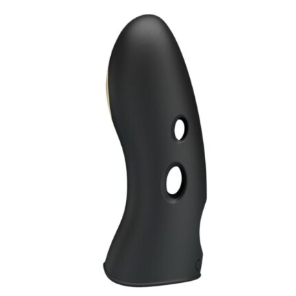 PRETTY LOVE - MARICO FUNDA DE DEDO ELECTRO-ESTUMILADOR NEGRO - CandyHot - Foto 2