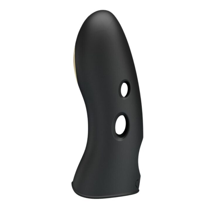 PRETTY LOVE - MARICO FUNDA DE DEDO ELECTRO-ESTUMILADOR NEGRO - CandyHot - Foto 2