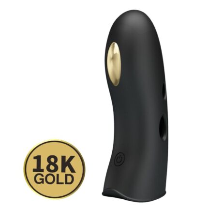 PRETTY LOVE - MARICO FUNDA DE DEDO ELECTRO-ESTUMILADOR NEGRO - CandyHot - Foto 1