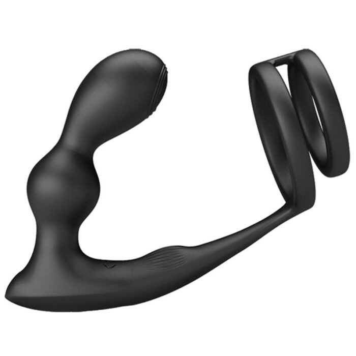 PRETTY LOVE - MARSHALL ANILLO PARA PENE + PLUG ANAL VIBRATORIO & CONTROL REMOTO - CandyHot - Foto 2