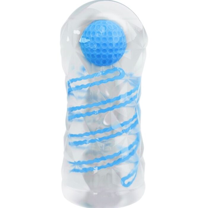 PRETTY LOVE - MASTURBADOR PEQUEÑO CON ESPIRALES AZUL - CandyHot - Foto 1