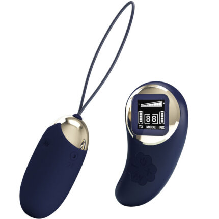 PRETTY LOVE - MINA HUEVO VIBRADOR CONTROL REMOTO AZUL - CandyHot - Foto 1