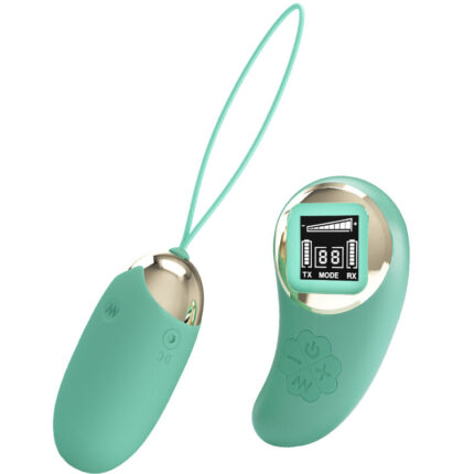 PRETTY LOVE - MINA HUEVO VIBRADOR CONTROL REMOTO VERDE - CandyHot - Foto 1
