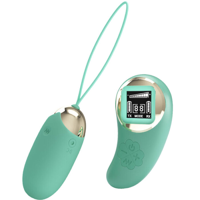 PRETTY LOVE - MINA HUEVO VIBRADOR CONTROL REMOTO VERDE - CandyHot - Foto 1