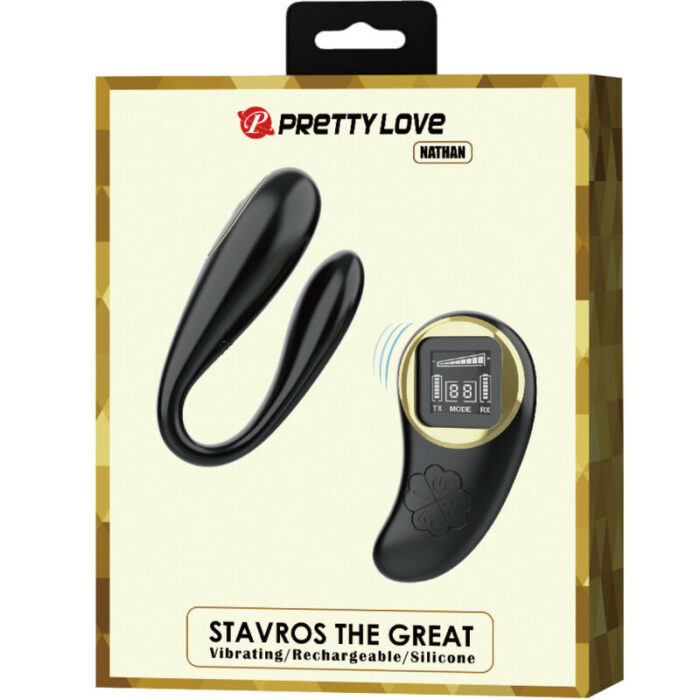 PRETTY LOVE - NATHAN VIBRADOR DOBLE PLACER CONTROL REMOTO - CandyHot - Foto 6