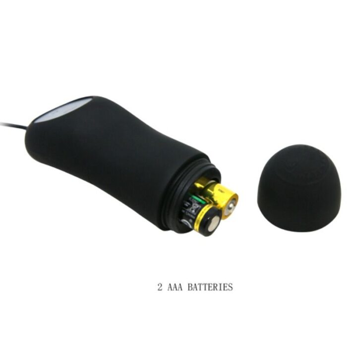 PRETTY LOVE - PLUG ANAL SILICONA 12 MODOS VIBRACIÓN NEGRO - CandyHot - Foto 6