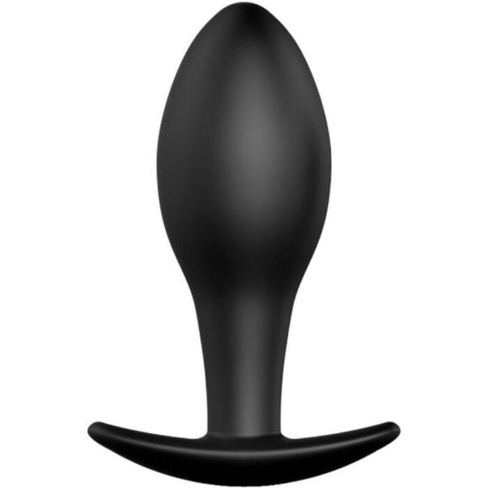 PRETTY LOVE - PLUG ANAL SILICONA ANCLA 8.5 CM NEGRO - CandyHot - Foto 1