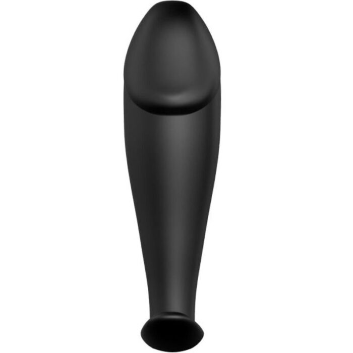 PRETTY LOVE - PLUG ANAL SILICONA FORMA PENE NEGRO - CandyHot - Foto 2