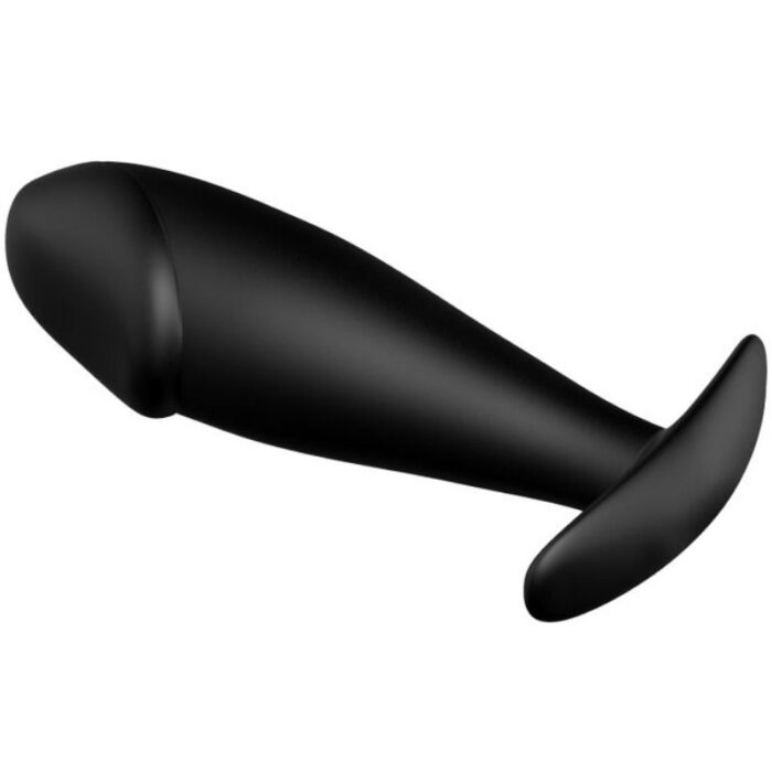 PRETTY LOVE - PLUG ANAL SILICONA FORMA PENE NEGRO - CandyHot - Foto 3
