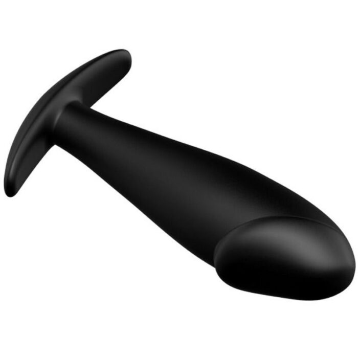 PRETTY LOVE - PLUG ANAL SILICONA FORMA PENE NEGRO - CandyHot - Foto 4