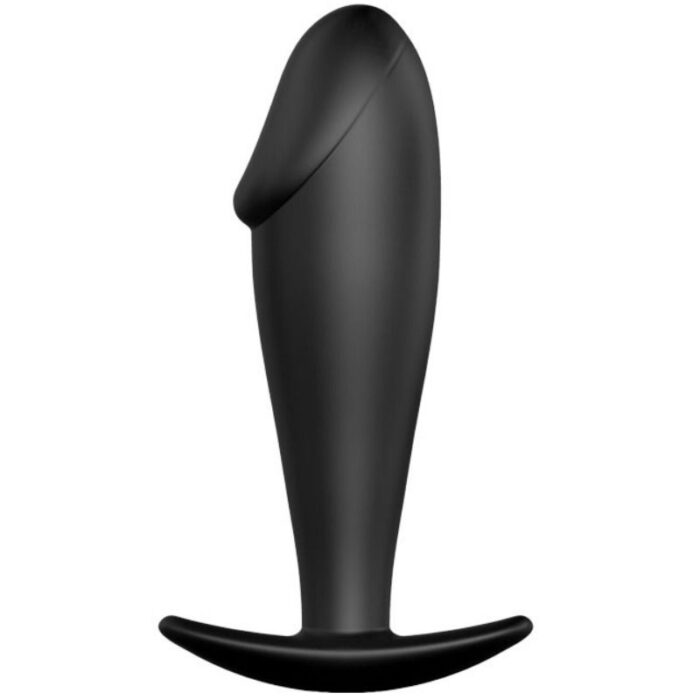 PRETTY LOVE - PLUG ANAL SILICONA FORMA PENE NEGRO - CandyHot - Foto 1
