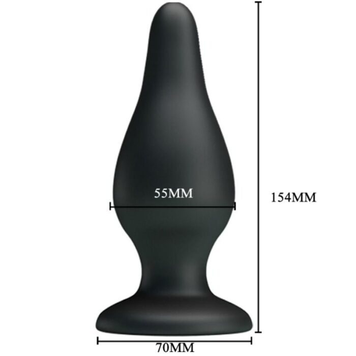 PRETTY LOVE - PLUG ERGONOMICO SILICONA 15.4 CM - CandyHot - Foto 5